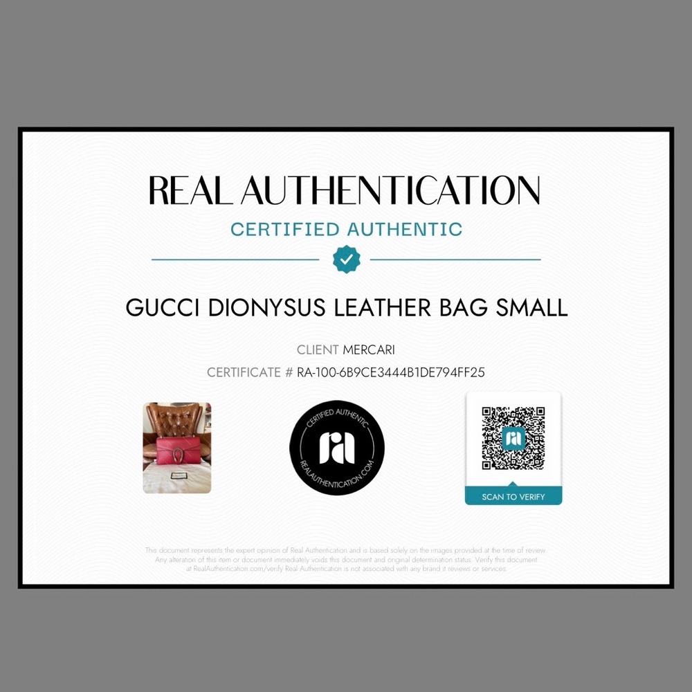 *SOLD* Gucci Dionysus Leather Bag Small - Picture 2 of 14